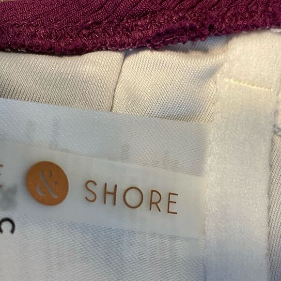 Shade & Shore bikini purple size 36C top Small bottom - Picture 5 of 5